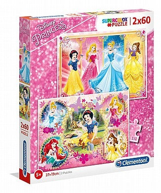 פאזל נסיכות 2*60 חלקים