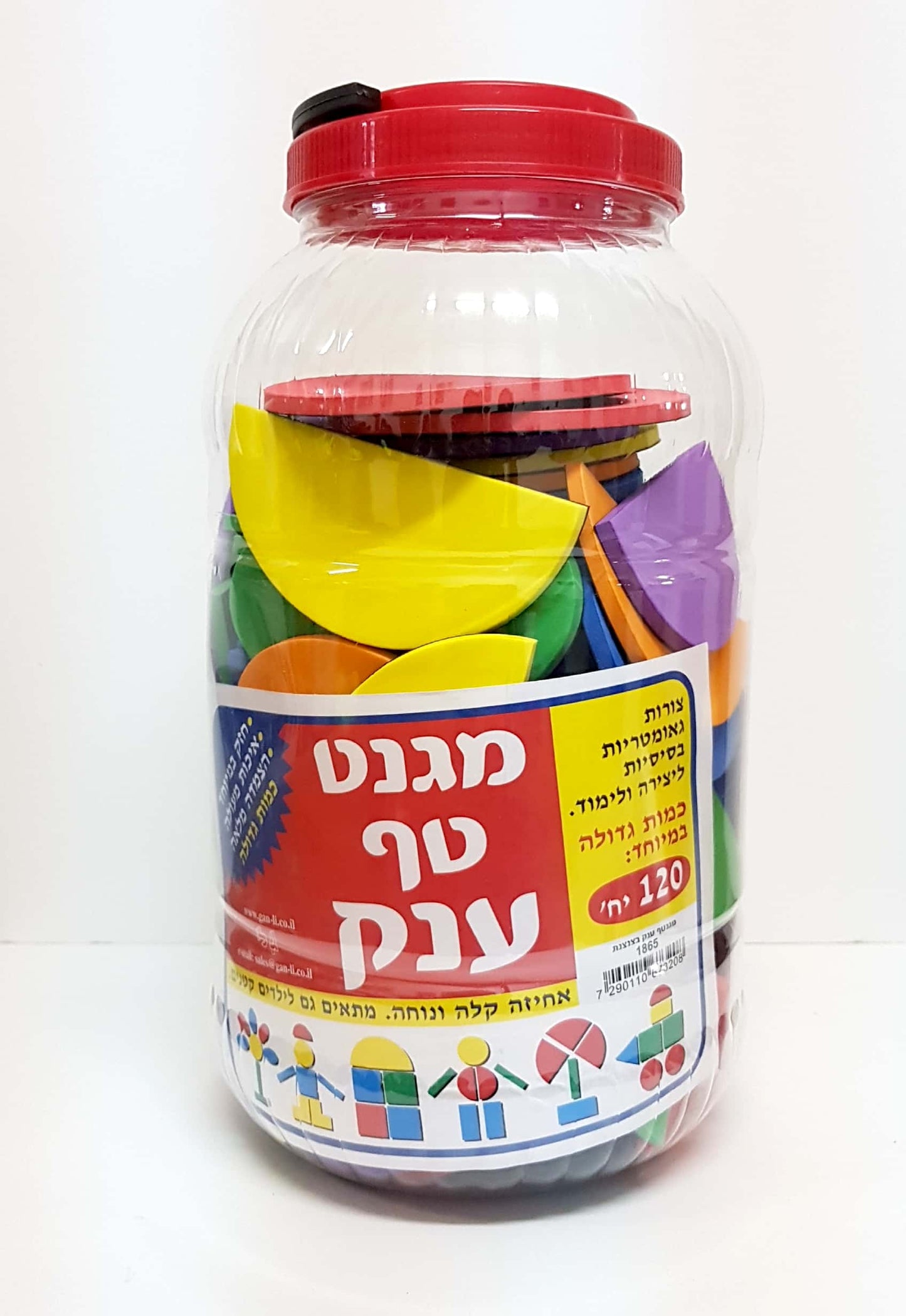 מגנט טף-צורות גאומטיות גדולות