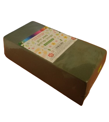 ספוג ירוק לסידור פרחים