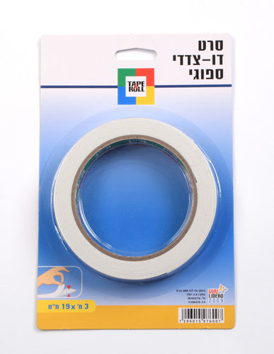 דבק דו-צדדי ספוגי