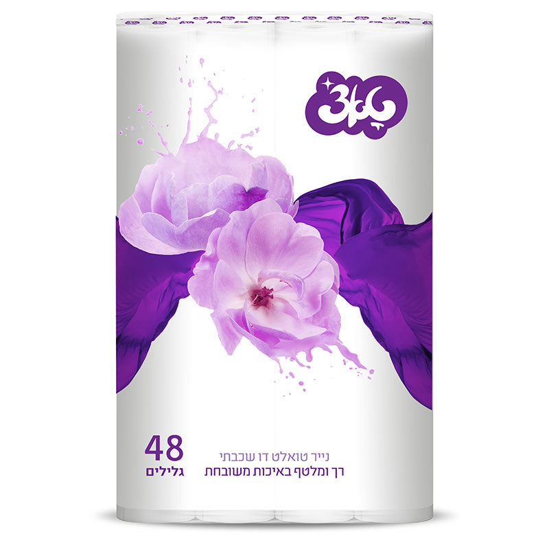 נייר טואלט 48 גלילים טאצ'