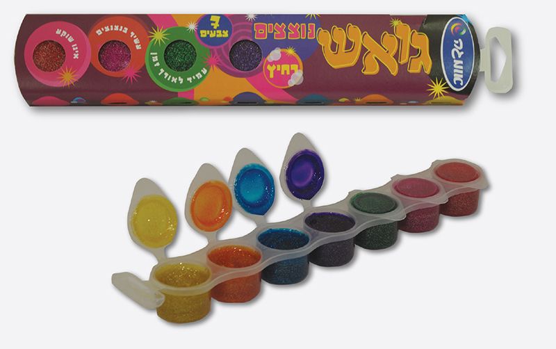 שרשרת גואש נוצצים 7 צבעים 20 מ"ל- אומגה