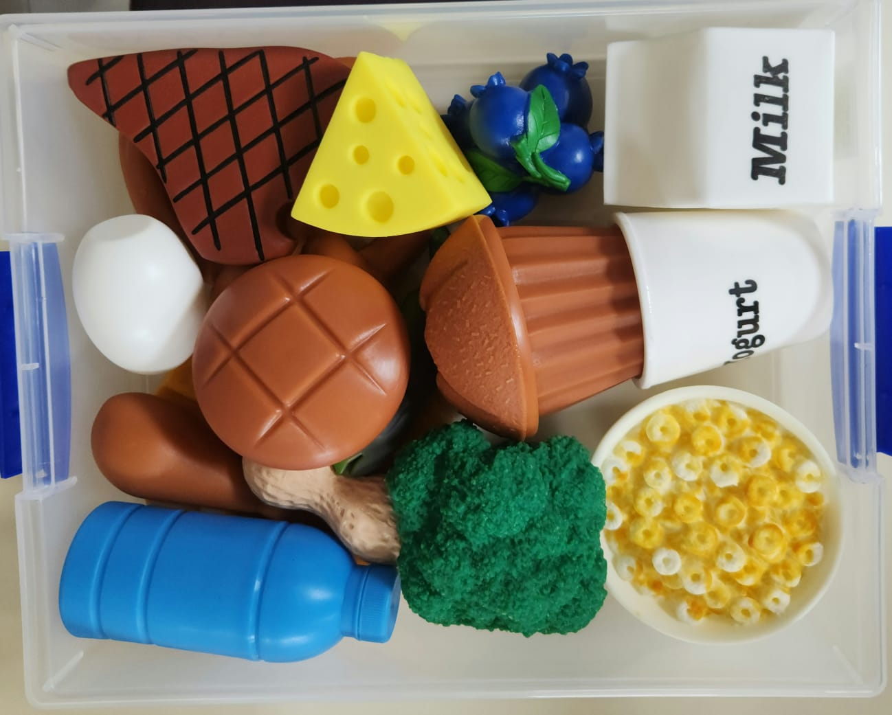 סט מאכלים גדולים 16 יח