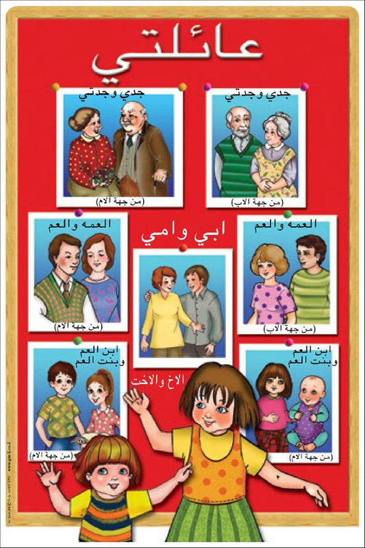 פלקט משפחה בינוני- ערבית