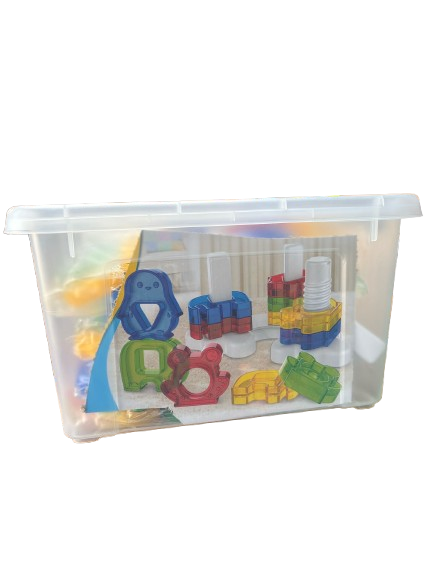 התאמת צורות ענק ל4 ילדים