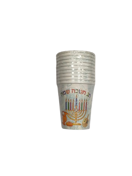 כוסות ממותגות חנוכה