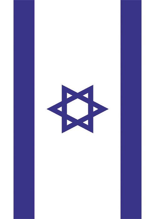 פוסטר קטן דגל ישראל