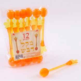 12 יחידות מקל דבש דגם דבורה