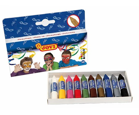 סט 10 צבעי איפור