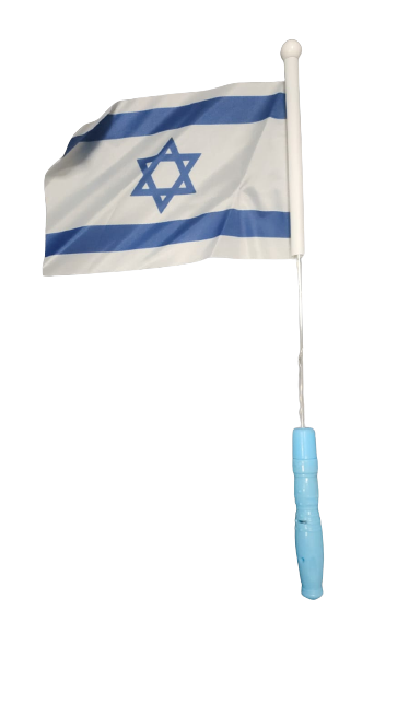 דגל ישראל עם אורות