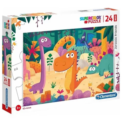 פאזל מקסי דינוזאורים 24 חלקים