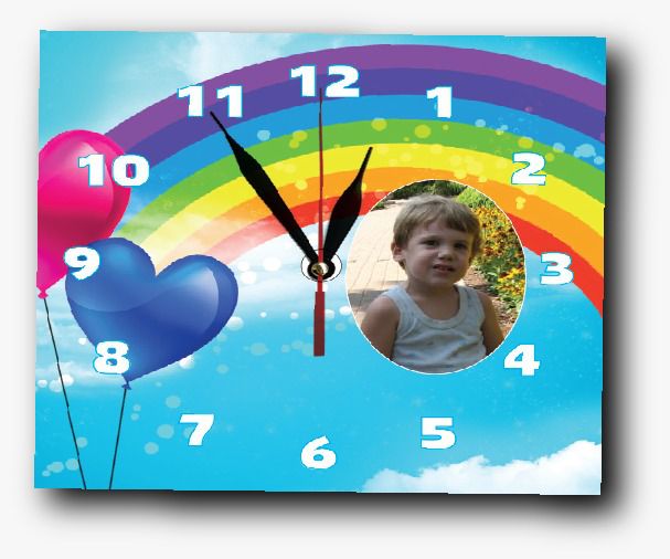 שעון אלומניום + מנגנון