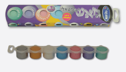 שרשרת גואש מטאלי 7 צבעים 20 מ"ל- אומגה
