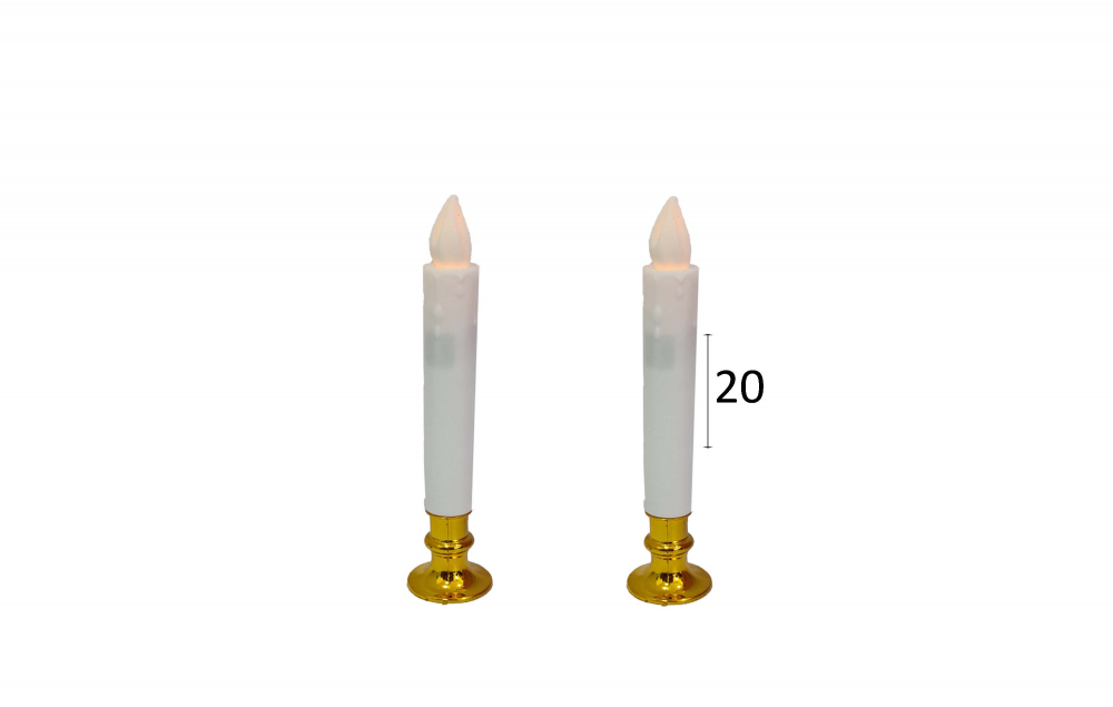 זוג פמוטים מאירים זהב