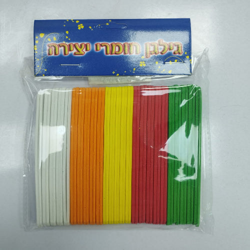 מקלות ארטיק צבעוני מסול